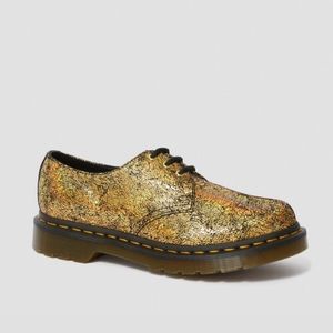Doc Martens 1461 Iridescent Gold Crackle